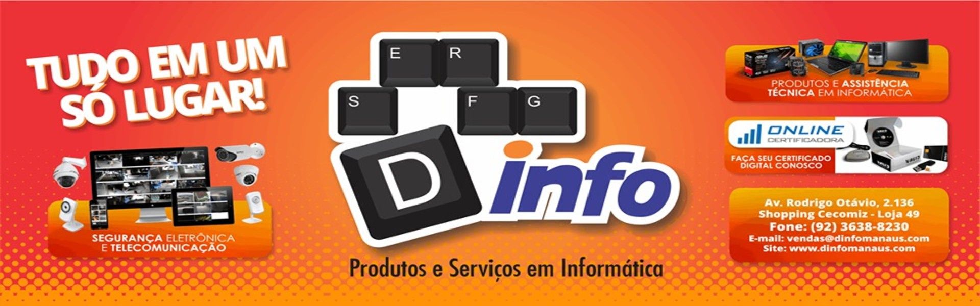 TUDO EM UM SÓ LUGAR