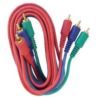 Cabo Vídeo Componente 3+3 RCA  5m DI-125706
