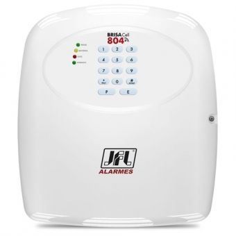Central de Alarme Brisa Cell-804 JFL c/ Discadora GSM DI-551191