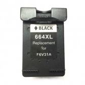 Cartucho de Tinta Compatível HP664XL Preto F6V31AB (14ml)