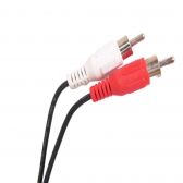 Cabo Mini USB 5 Pinos X 2 Plugs RCA Niquelado 1,50m DI-126911