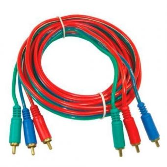 Cabo Vídeo Componente 3+3 RCA  5m DI-125706
