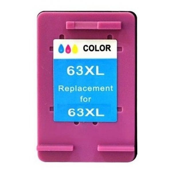 Cartucho de Tinta Compatível HP63XL Color Officejet 4650 4620 (7,5 ml)