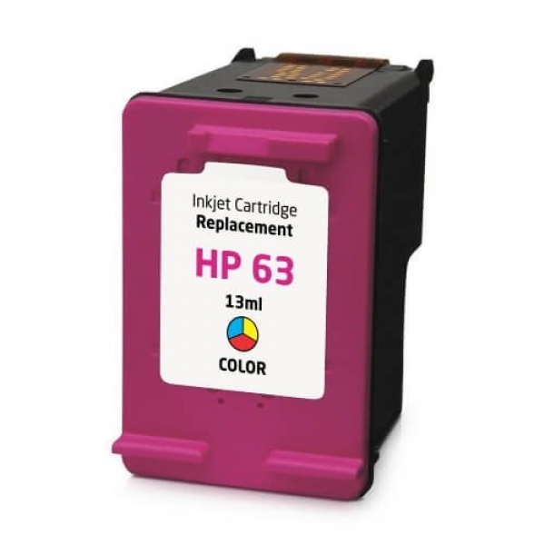 Cartucho de Tinta Compatível HP 63XL Colorido (13ml) DI-365220