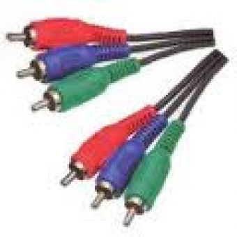 Cabo Vídeo Componente RCA  3+3 RGB  2m DI-070174