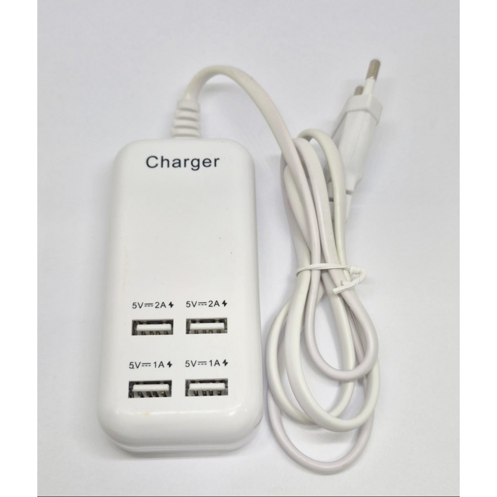 Carregador de Tomada com 4 Saídas USB 0,80cm DIR-021302