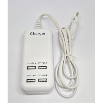 Carregador de Tomada com 4 Saídas USB 0,80cm DIR-021302
