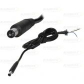 Cabo C/ Plug 7.4mm C/ Agulha P/ Reparo Em Fonte Hp E Dell