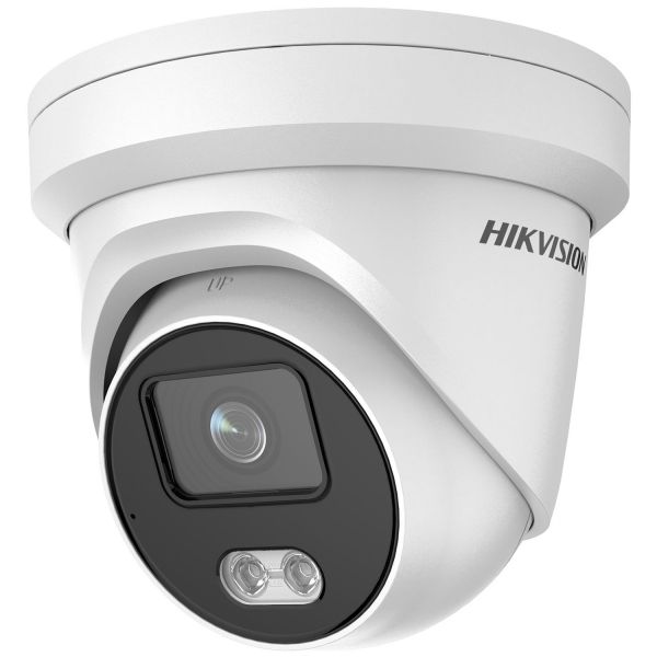 Câmera Dome Hikvision Colorvu Full Hd 2mp DS-2CE70DF0T-PF 1080p 20m 2,8mm