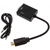 Adaptador Conversor HDMI X VGA com Áudio Stereo DIR-169974