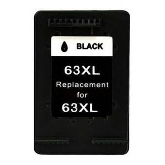 Cartucho de Tinta Compatível HP63XL Preto Officejet 4650 4620 (8,5 ml) DI-000850