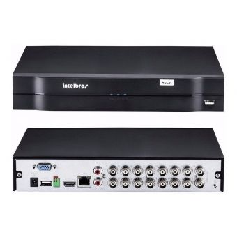 Gravador DVR Digital Multi HD Intelbras 16 Canais MHDX 1116 G4 DI-687195
