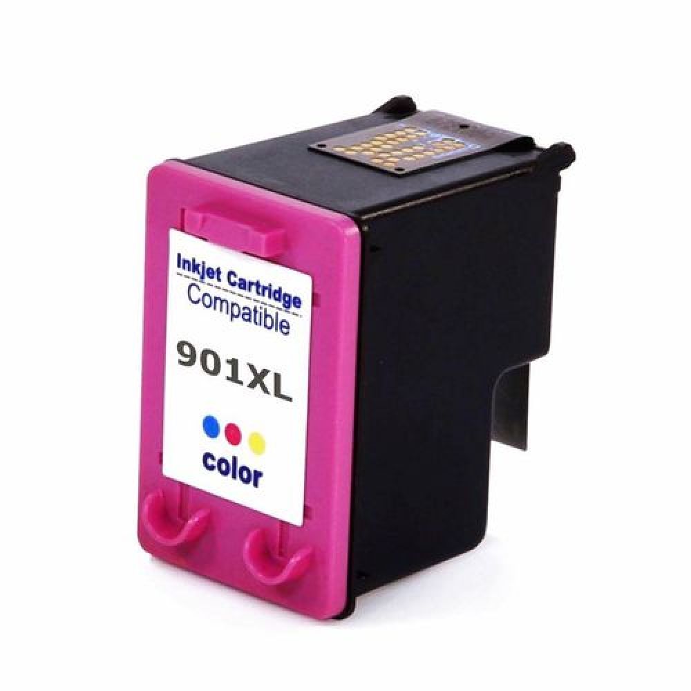 Cartucho De Tinta Compatível 901 XL color Hp Officejet J4680 13ml