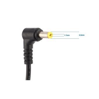 Cabo Para Reparo De Fonte Acer 80 cm - 5.5 Mm X 1.7mm DI- 009612