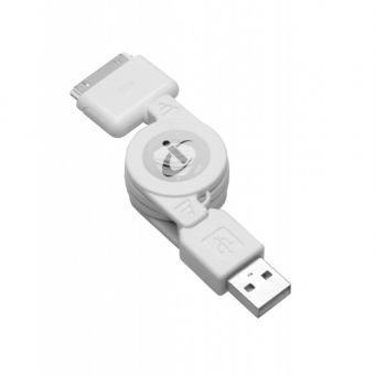 Cabo de dados USB Retrátil para Iphone 4 Ipod DI-243600