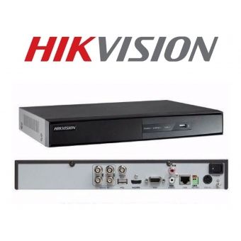 Gravador Dvr Hikvision 7208 Turbo 4 Canais Full HD 1080p 2 Megas DI-626478