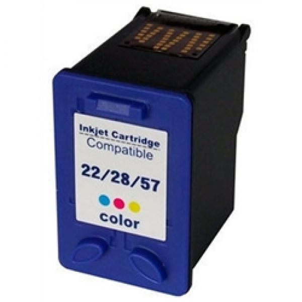 Cartucho de Tinta Compatível HP22/28/57 Colorido (14ml) DI-302130