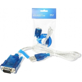 Cabo Usb Macho Conversor x USB 0,75cm RS232 Serial Usb Macho X Cabo Serial RS232 DIR-417139