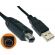 Cabo Usb-a Fêmea para Mini-usb-b, 8 Pinos Redondo DI-118043